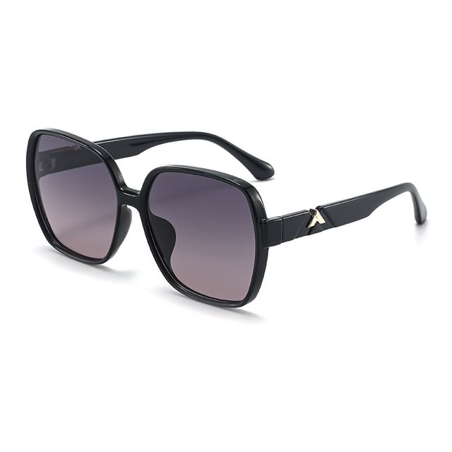 Square Polarized Frame Sunglasses