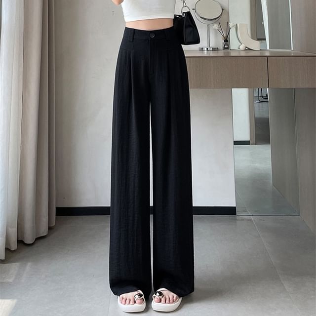 Waist High Dress Designs) Leg (Various Plain Wide Pants