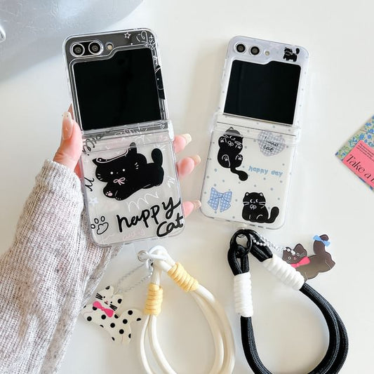 Case / Set Cat Strap Phone
