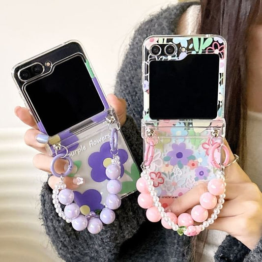 Strap Phone Set Floral / Case