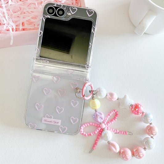 Phone Set Heart Star / Strap Case