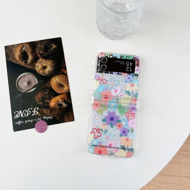 Strap Phone Set Floral / Case