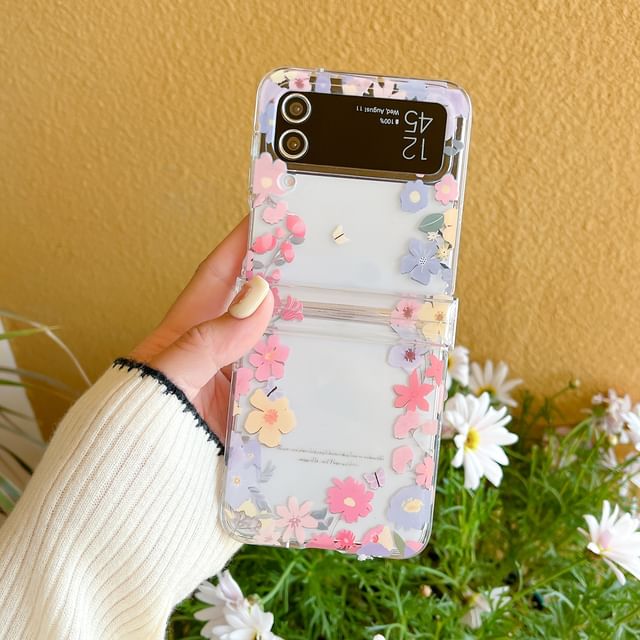 Set Strap Phone Case / Floral