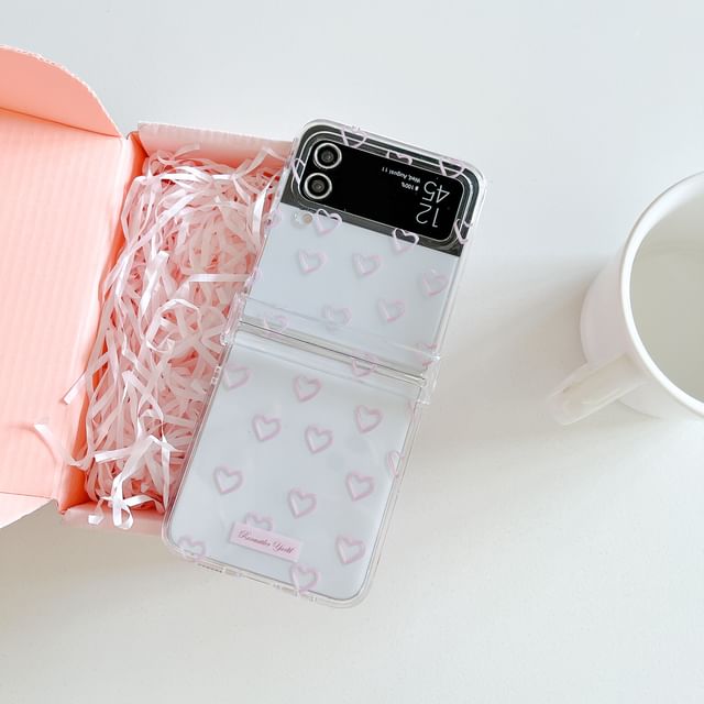 Phone Set Heart Star / Strap Case
