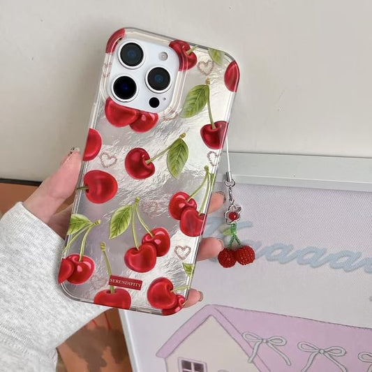 Phone / Case Charm Set Cherry