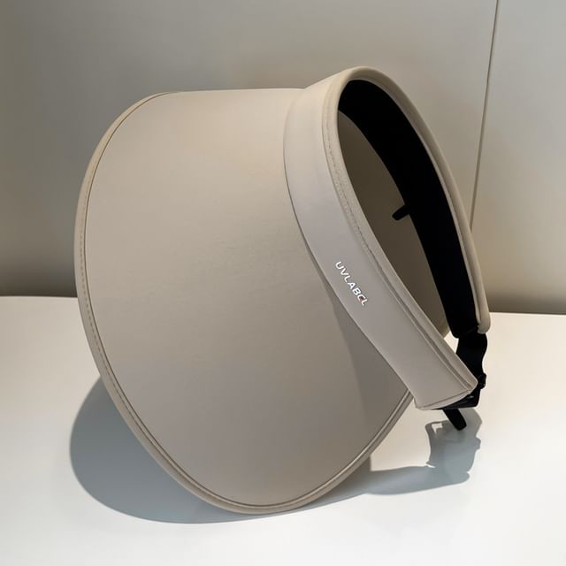 Wide Lettering Brim Hat Sun