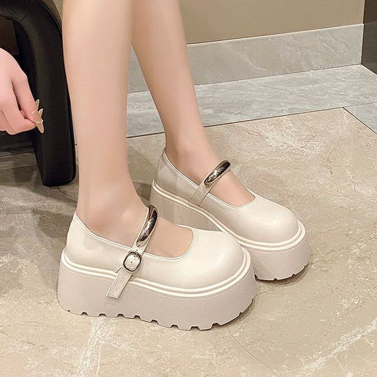 Jane Shoes Platform Mary