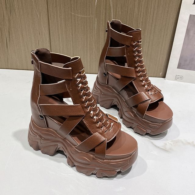 Strappy Platform Sandals