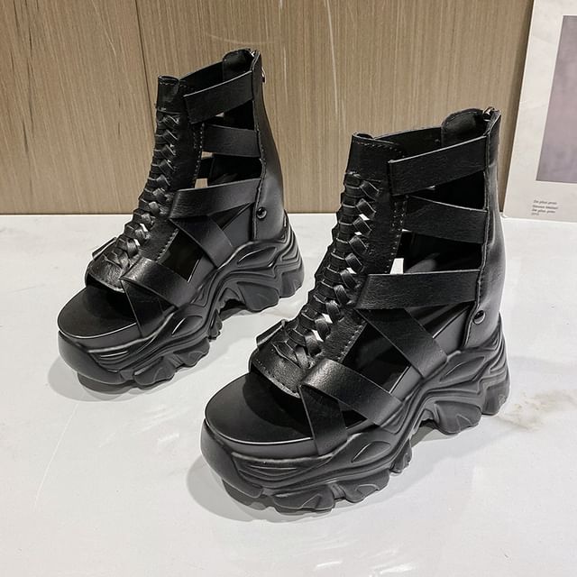 Strappy Platform Sandals