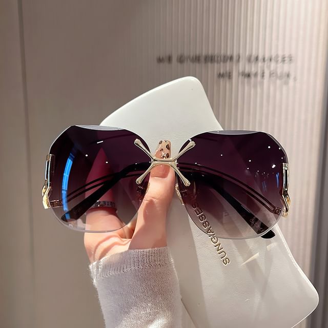 Frameless Cleaning (Various + Gradient Case Set: Designs) Sunglasses Cloth