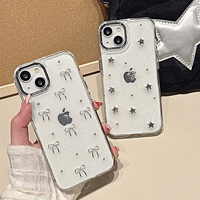 Bow Case iPhone / Star Bead