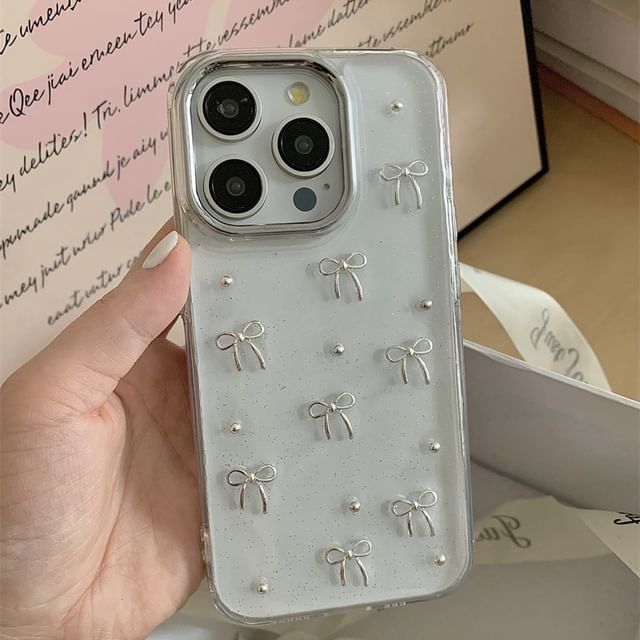 Bow Case iPhone / Star Bead