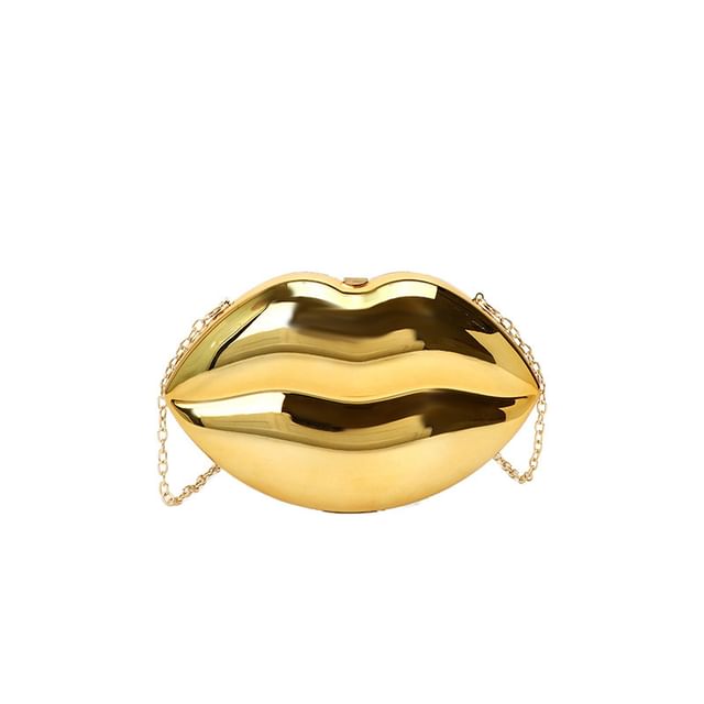 Lips Bag Chain Crossbody Strap