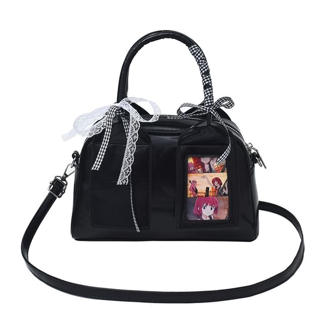 Faux Bag Leather Crossbody