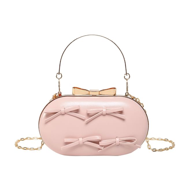 Chain Strap Bag Crossbody Bow