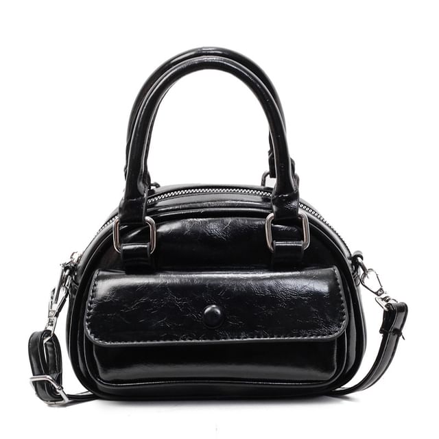 Bag Faux Leather Multi-Pocket Crossbody