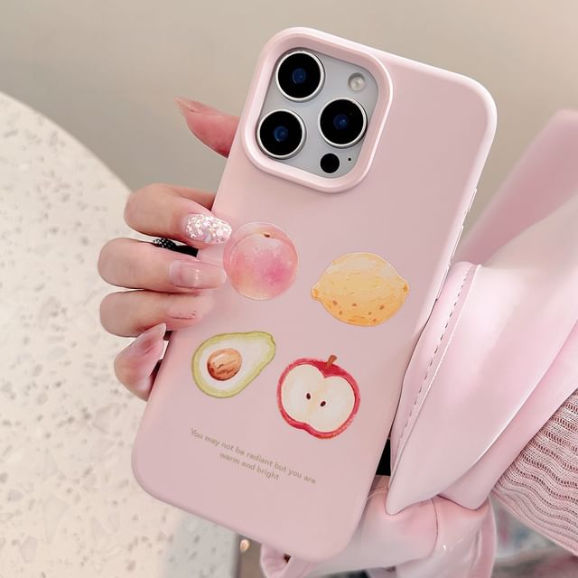 Fruit Case Bead Set Print / Strap Phone