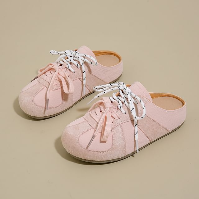 Sneaker Panel Mules