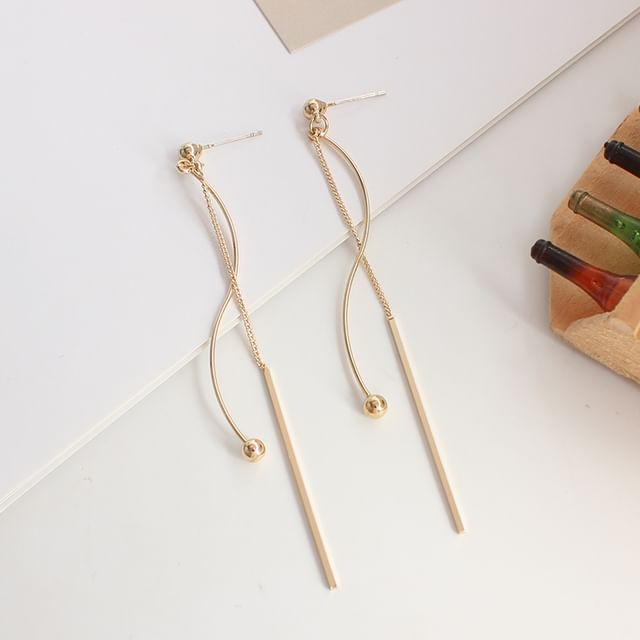 Bead / Bar Clip-On Earring Dangle