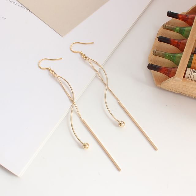 Bead / Bar Clip-On Earring Dangle