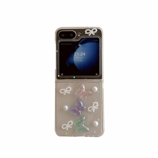 Phone Flip Set- Samsung Case / Strap Butterfly