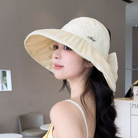 Sun Plain Lettering Hat