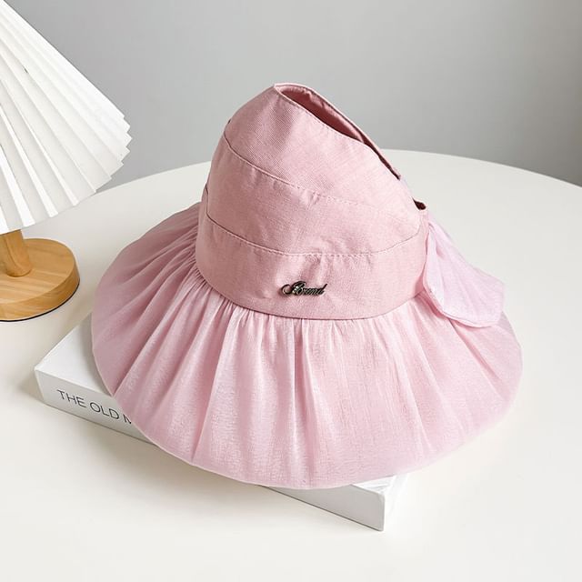 Sun Plain Lettering Hat