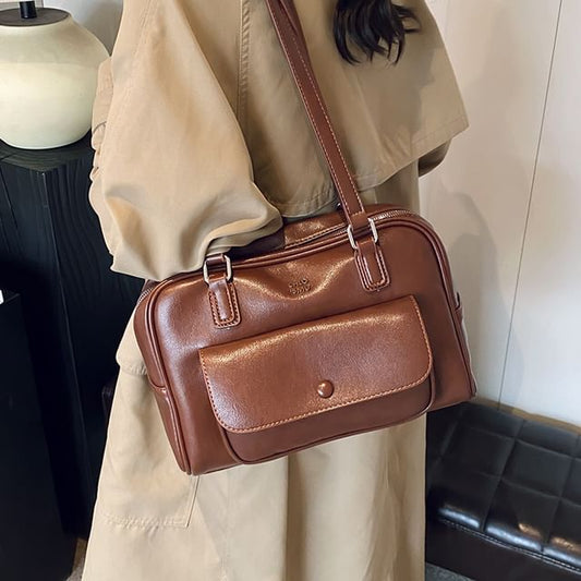 Bag Carryall Leather Faux