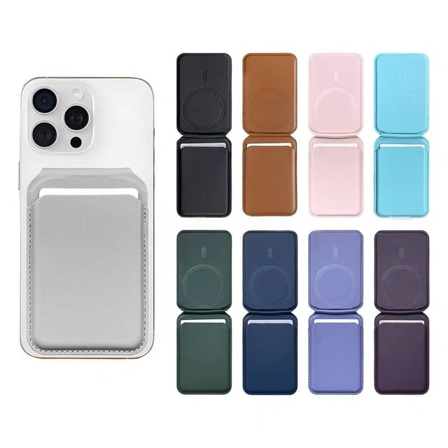 (Compatible Card Magnetic Plain MagSafe) Holder with Stand