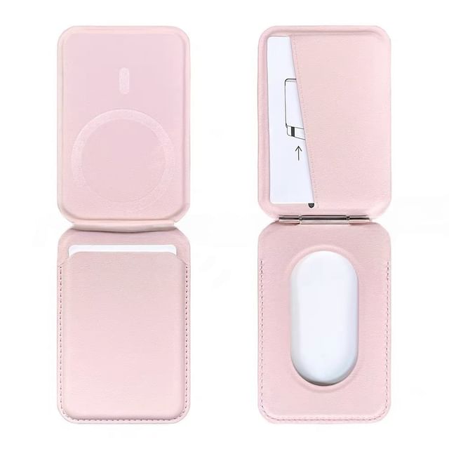 (Compatible Card Magnetic Plain MagSafe) Holder with Stand