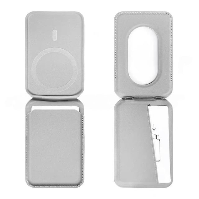 (Compatible Card Magnetic Plain MagSafe) Holder with Stand