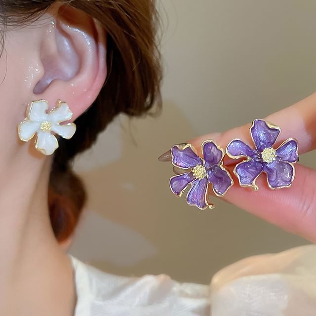 Earring Stud Flower