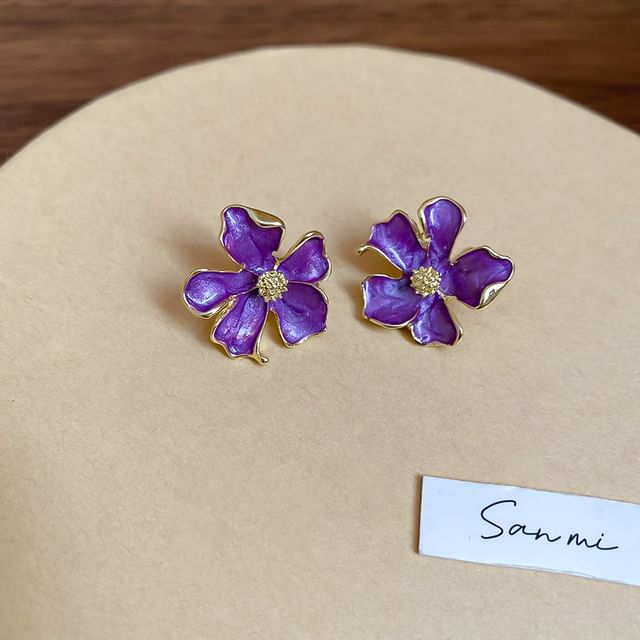 Earring Stud Flower