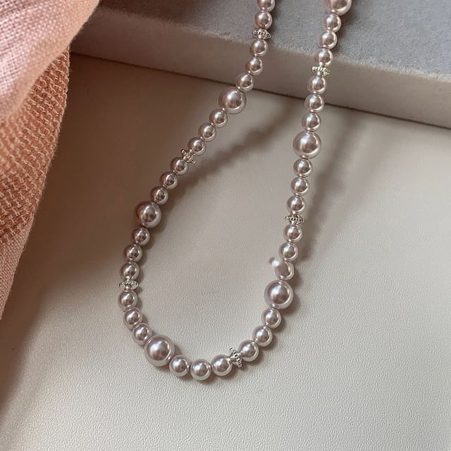 Faux Pearl Necklace