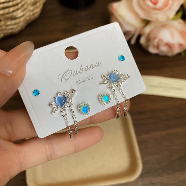 Earring Heart Set
