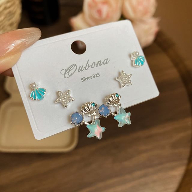 Earring Heart Set