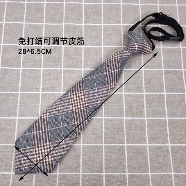 Plaid Tie
