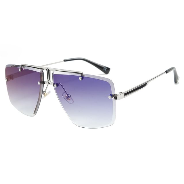 Frame Ombre Sunglasses Square
