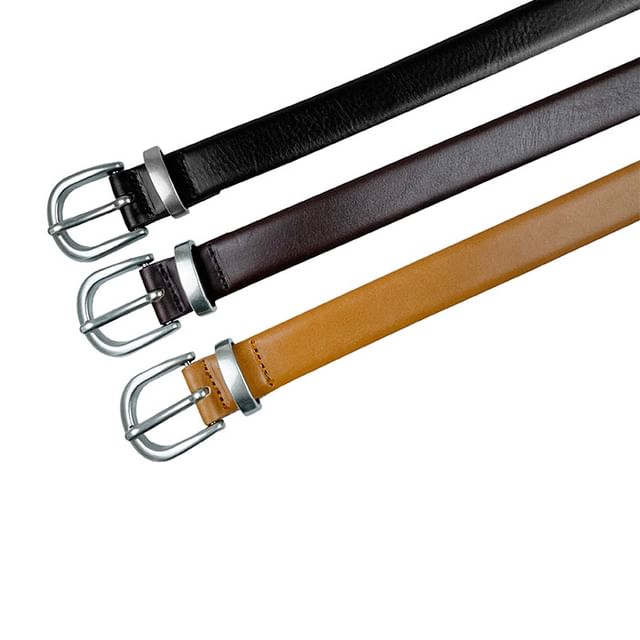 Faux Leather Belt