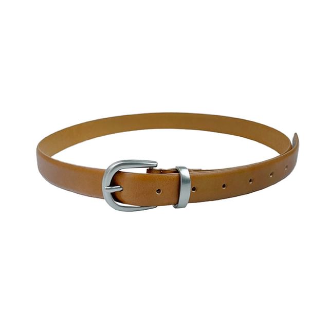 Faux Leather Belt