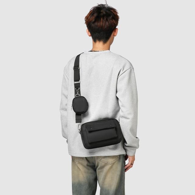 Crossbody Zip Plain Bag