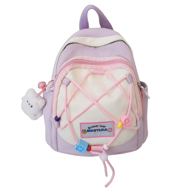 Block Backpack Canvas Color