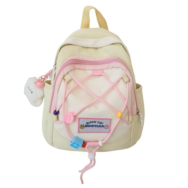 Block Backpack Canvas Color