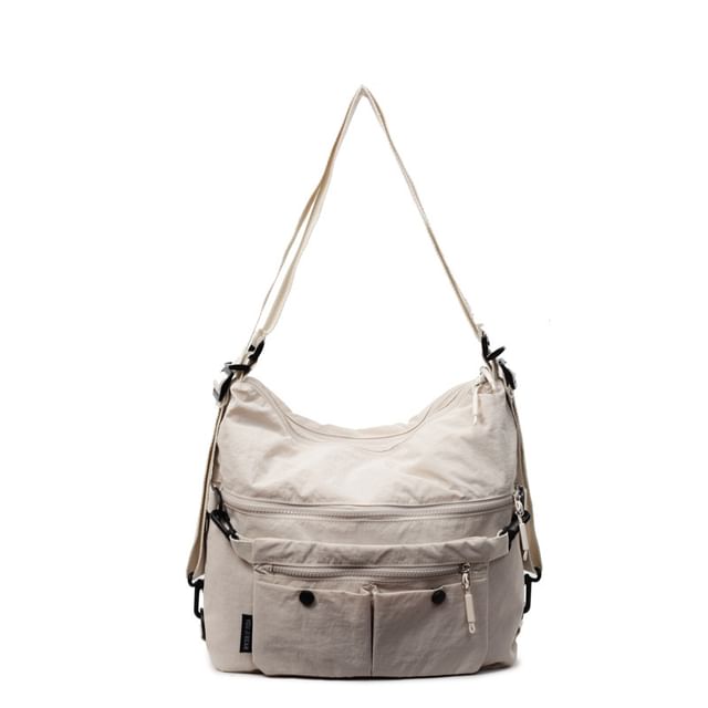 Plain Bag Zip Crossbody