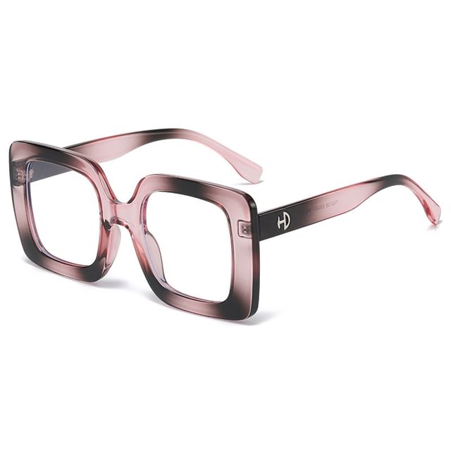 Thick Frame Square Sunglasses