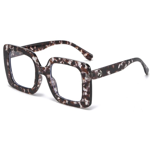 Thick Frame Square Sunglasses