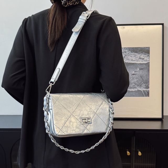 Quilted Crossbody Shoulder Bag