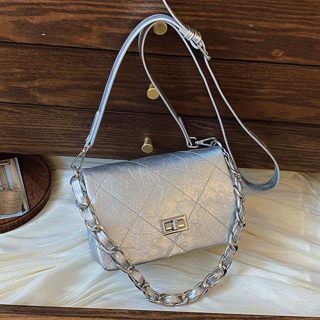 Quilted Crossbody Shoulder Bag