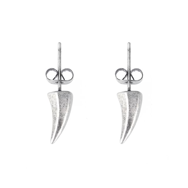 Unisex Fangs Punk Earrings