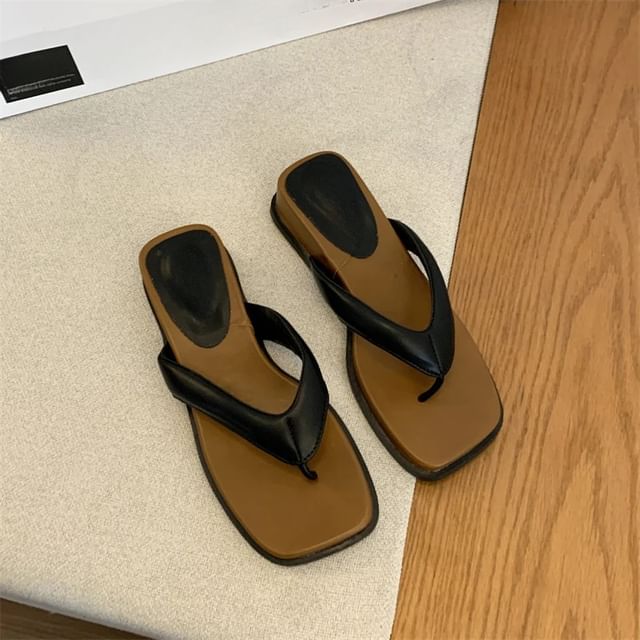 Flip-Flops Heel Wedge